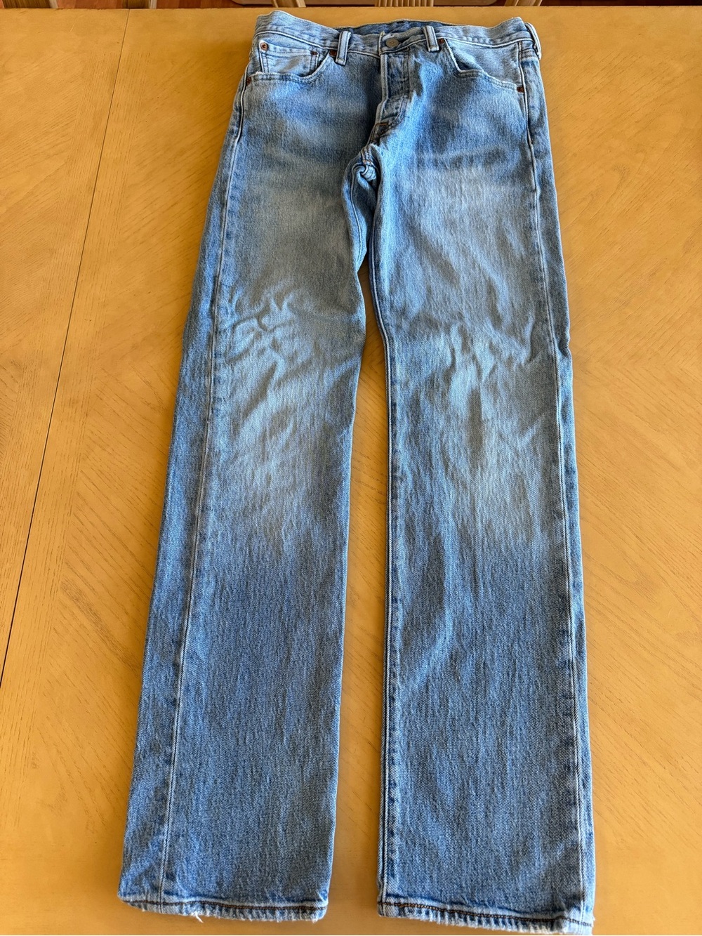 Levi’s 501 Original Fit Jeans Men’s Button Fly Straight Leg Denim